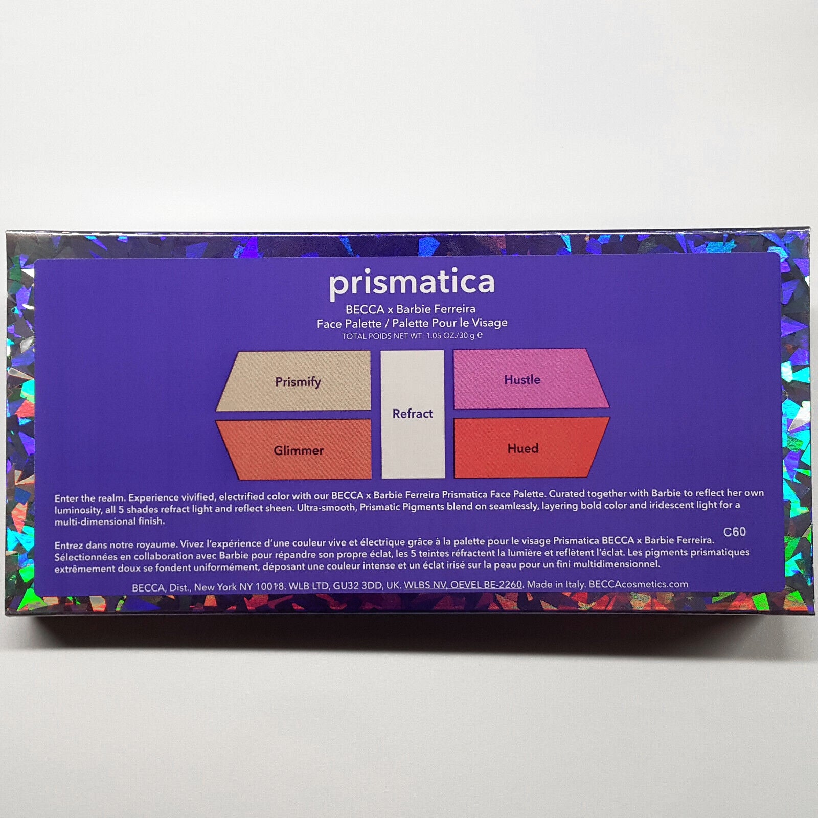 Becca X Barbie Ferreira Face Palette - Prismatica4