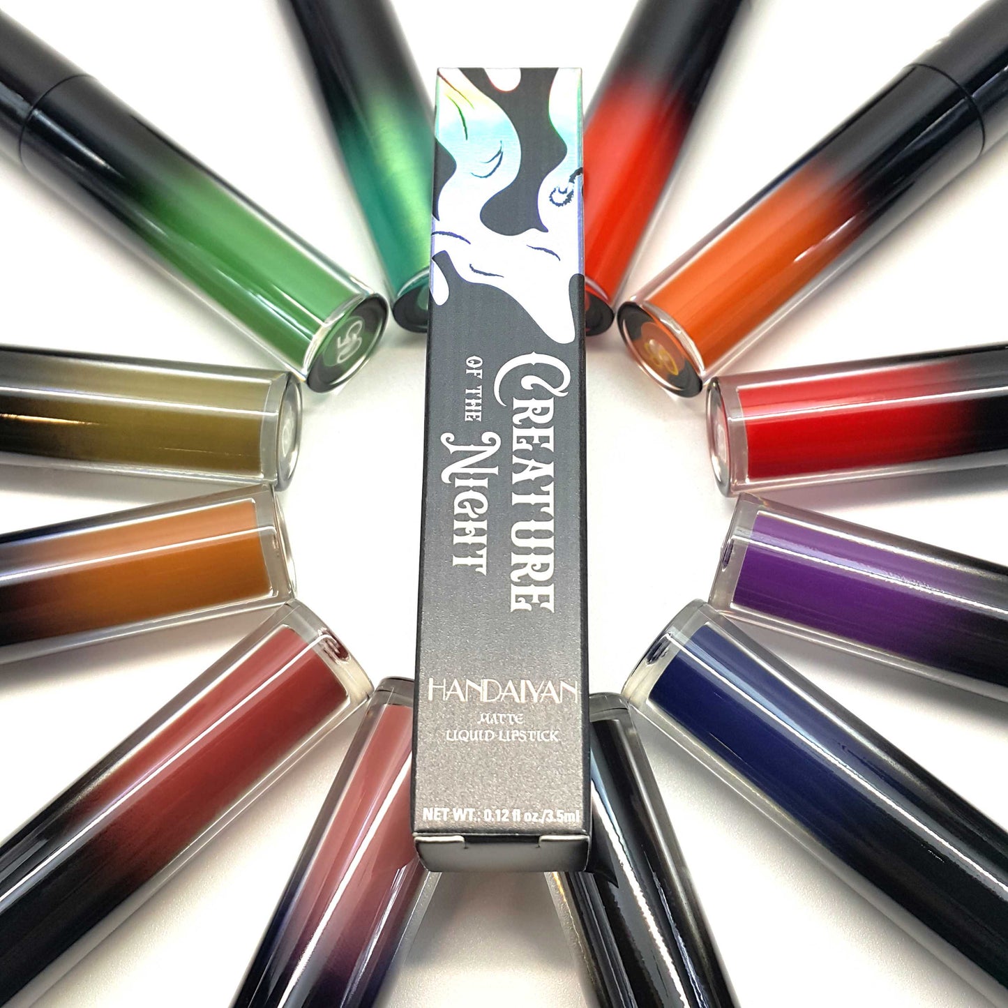 HANDAIYAN Creature Of The Night Matte Liquid Lipstick2