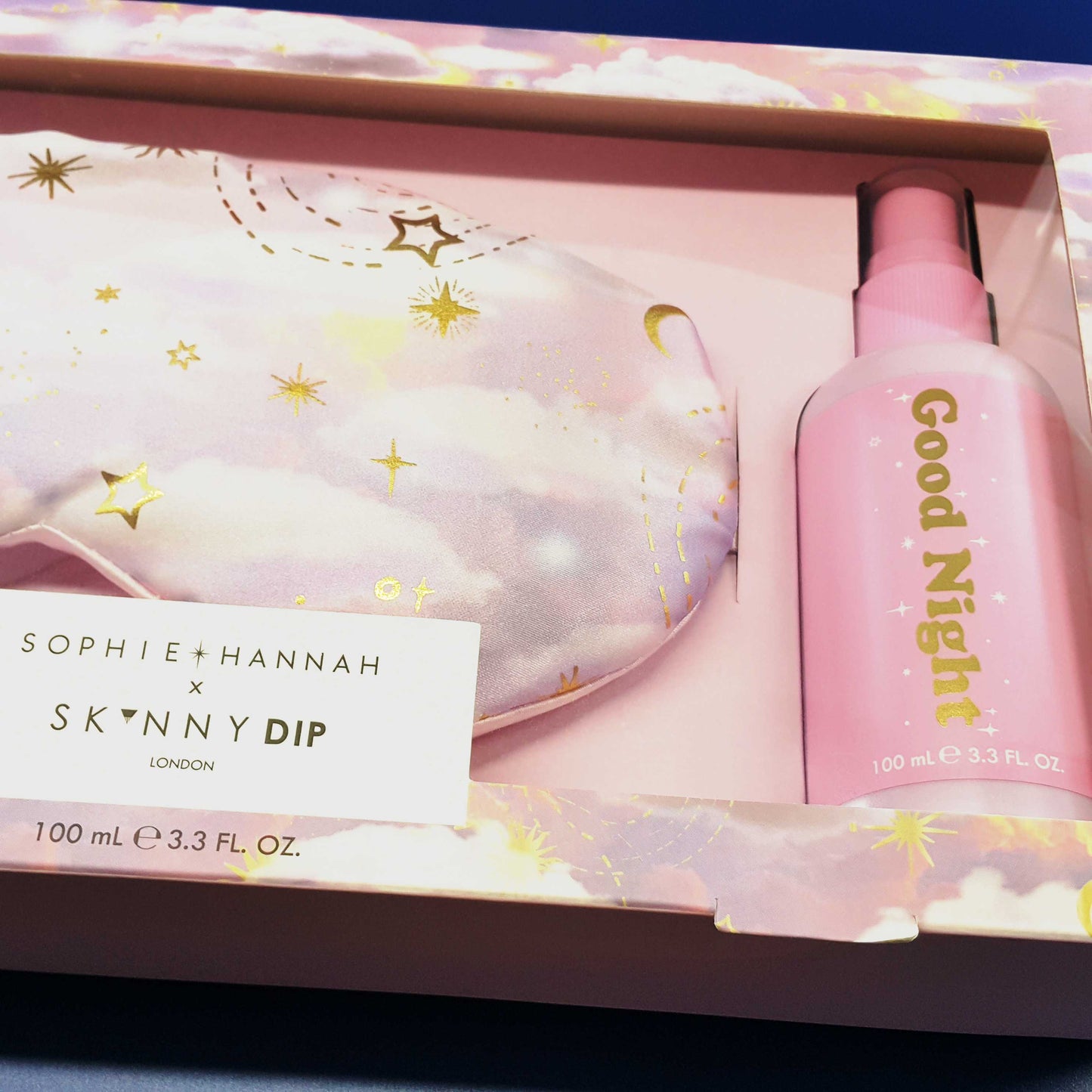 Skinnydip London Good Night Sleep Spray and Eyemask Set