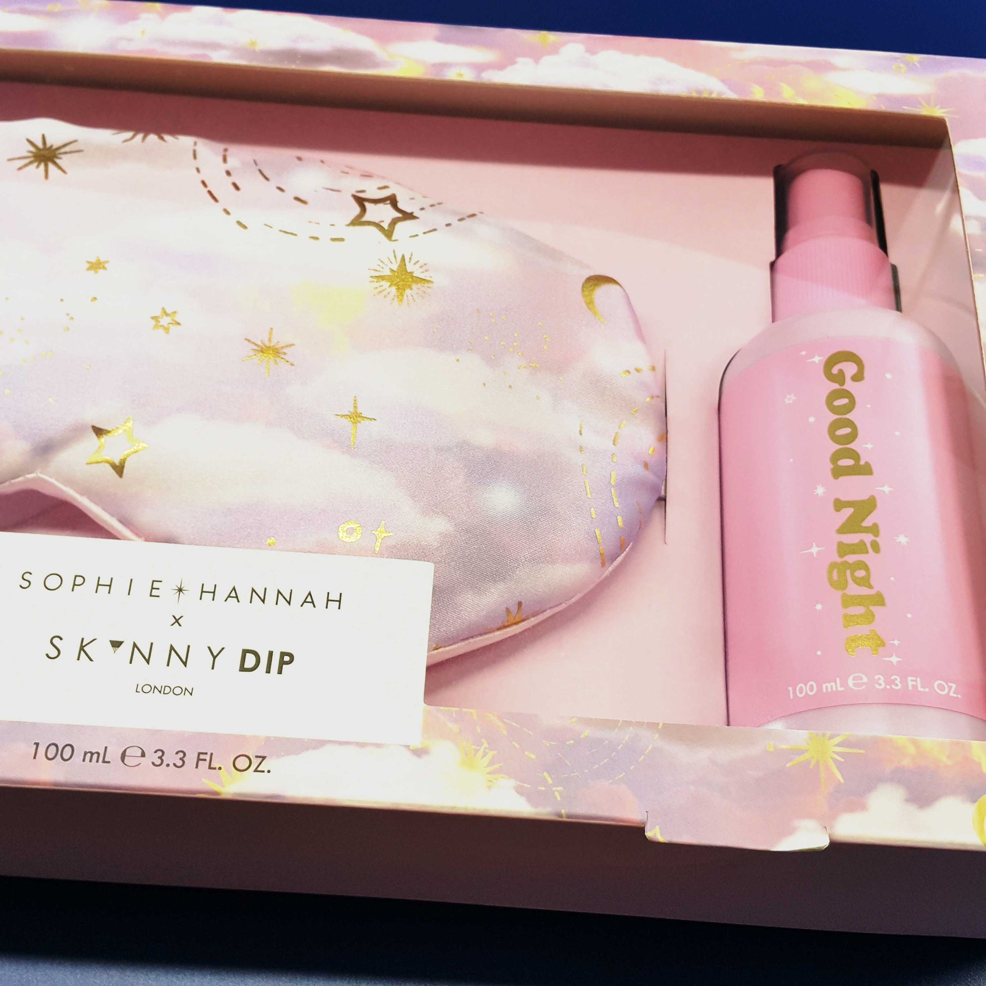 Skinnydip London Good Night Sleep Spray and Eyemask Set