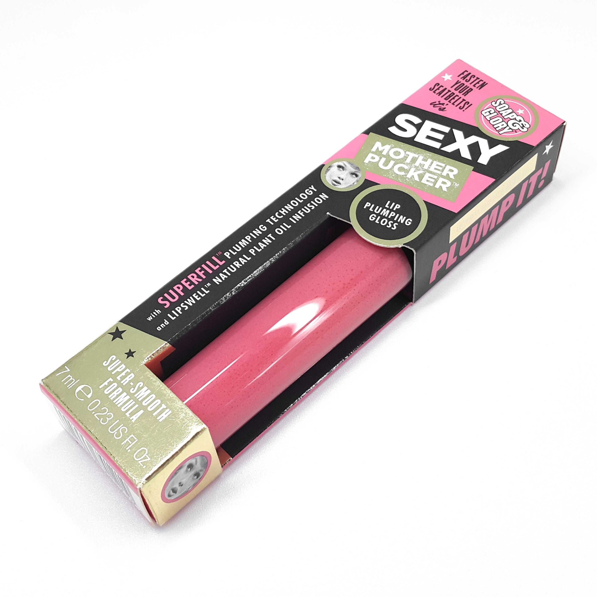 Soap & Glory Sexy Mother Pucker Lip Plumping Gloss 7ml - Down & Dainty3