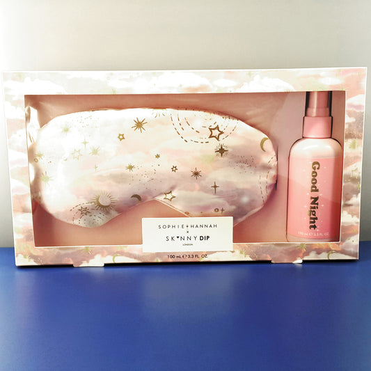 Skinnydip London Good Night Sleep Spray and Eyemask Set